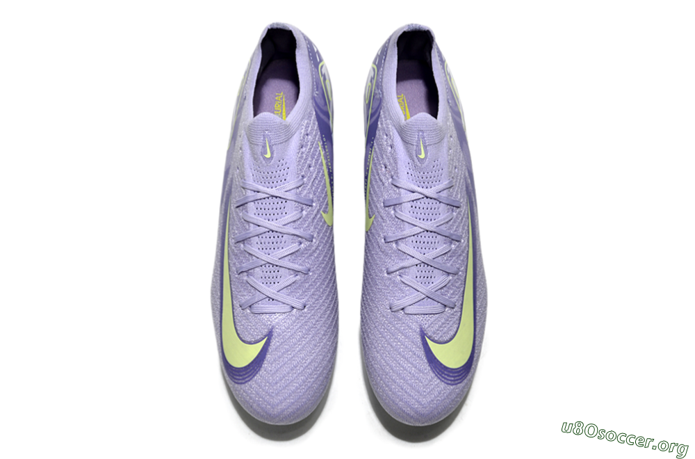 Nike Air Zoom Mercurial Vapor 16 Elite SG Football Boots - Purple/Yellow/White 4