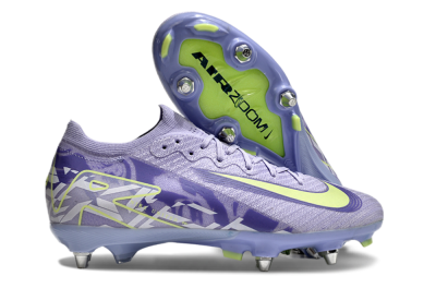Nike Air Zoom Mercurial Vapor 16 Elite SG Football Boots - Purple/Yellow/White