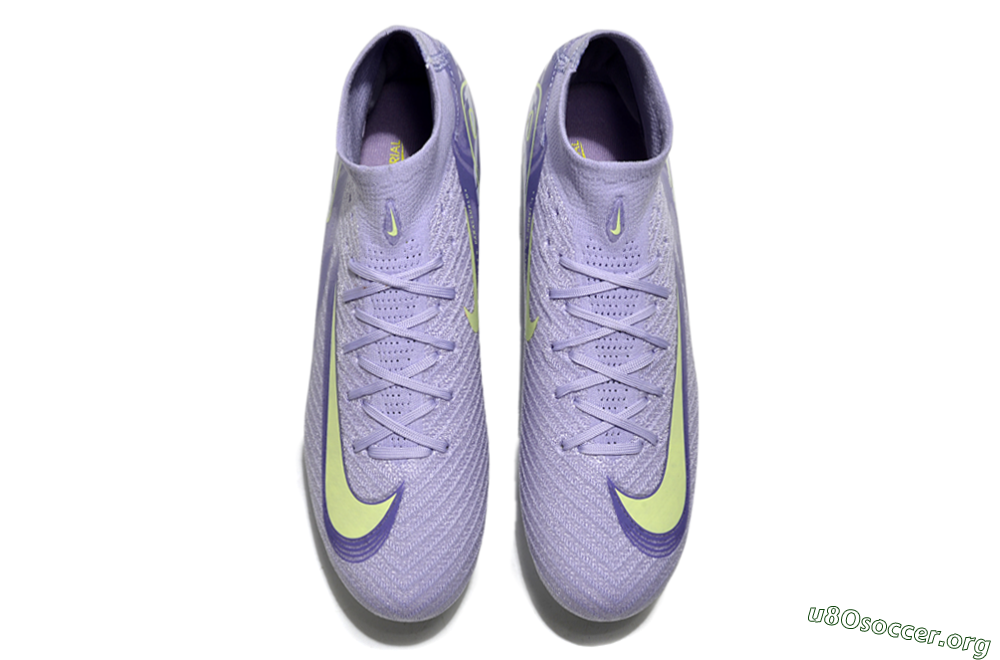 Nike Air Zoom Mercurial Superfly 10 Elite SG Football Boots - Purple/Yellow/White 4