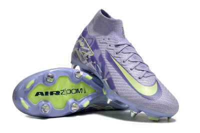 Nike Air Zoom Mercurial Superfly 10 Elite SG Football Boots - Purple/Yellow/White
