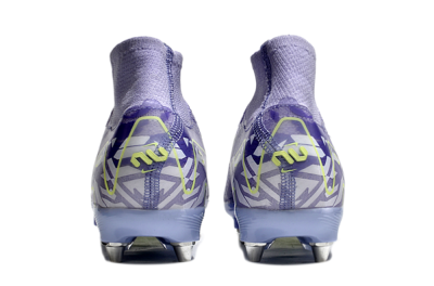 Nike Air Zoom Mercurial Superfly 10 Elite SG Football Boots - Purple/Yellow/White