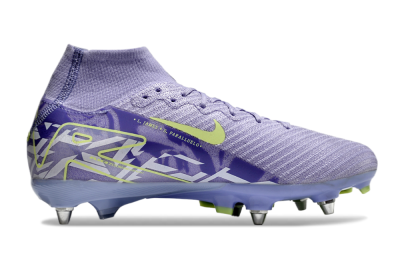 Nike Air Zoom Mercurial Superfly 10 Elite SG Football Boots - Purple/Yellow/White