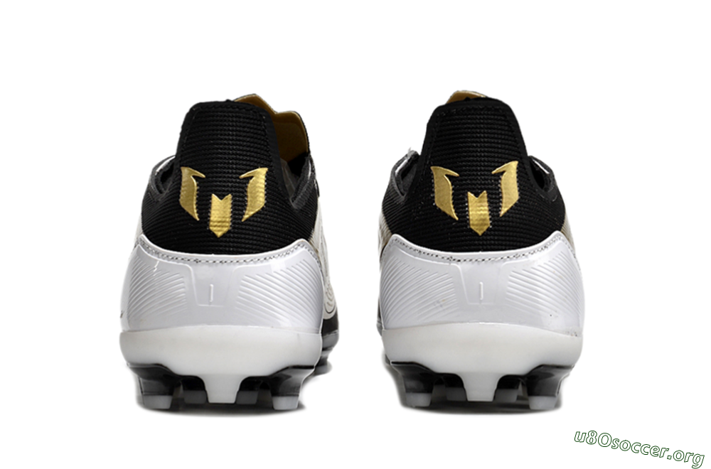 Adidas F50 Elite Messi MG Football Boots - Gold/Black/White 5