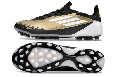 Adidas F50 Elite Messi MG Football Boots - Gold/Black/White