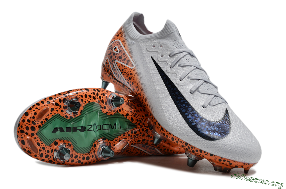Nike Air Zoom Mercurial Vapor 16 Elite SG Football Boots - Grey/Black/Leopard 0