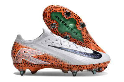 Nike Air Zoom Mercurial Vapor 16 Elite SG Football Boots - Grey/Black/Leopard