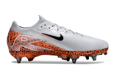 Nike Air Zoom Mercurial Vapor 16 Elite SG Football Boots - Grey/Black/Leopard