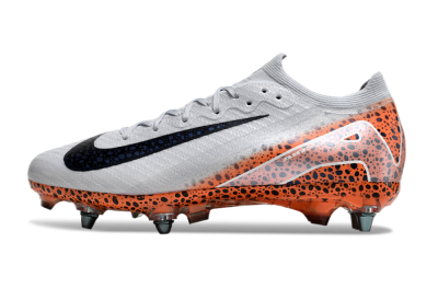 Nike Air Zoom Mercurial Vapor 16 Elite SG Football Boots - Grey/Black/Leopard