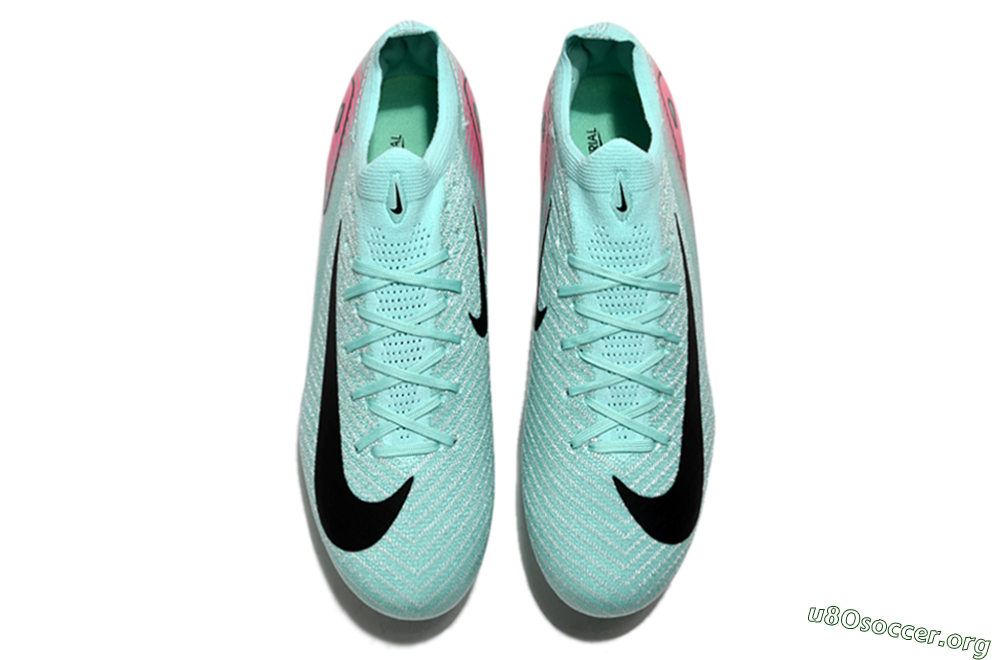 Nike Air Zoom Mercurial Vapor 16 Elite SG Football Boots - Jade/Black/Pink 4