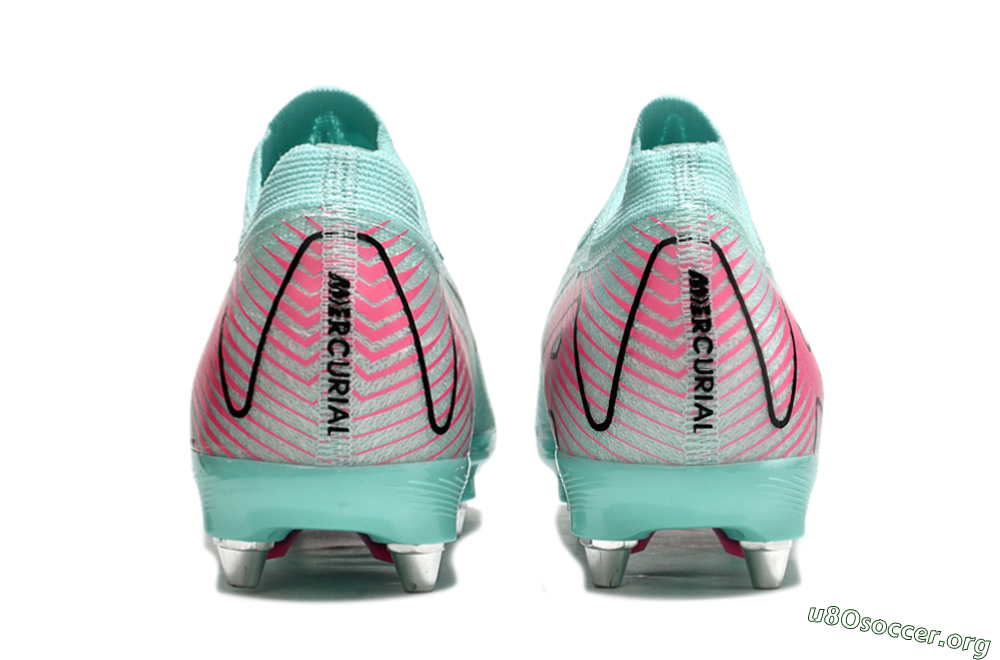 Nike Air Zoom Mercurial Vapor 16 Elite SG Football Boots - Jade/Black/Pink 5