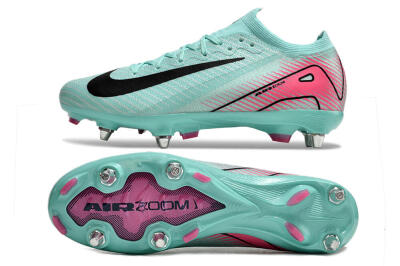 Nike Air Zoom Mercurial Vapor 16 Elite SG Football Boots - Jade/Black/Pink