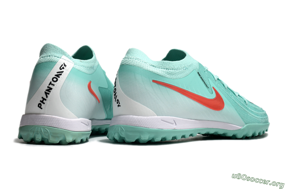 Nike Phantom GX 2 Elite TF Football Shoes - Jade/Red/White 6