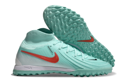 Nike Phantom Luna Elite TF Football Shoes - Jade/Red/White