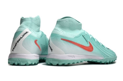 Nike Phantom Luna Elite TF Football Shoes - Jade/Red/White