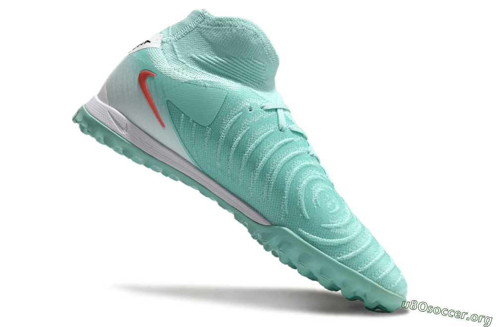 Nike Phantom Luna Elite TF Football Shoes - Jade/Red/White 4