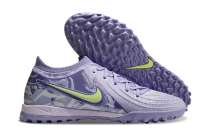 Nike Phantom GX 2 Elite TF Football Shoes - Purple/Yellow/White