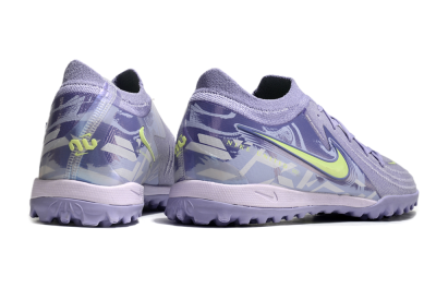 Nike Phantom GX 2 Elite TF Football Shoes - Purple/Yellow/White