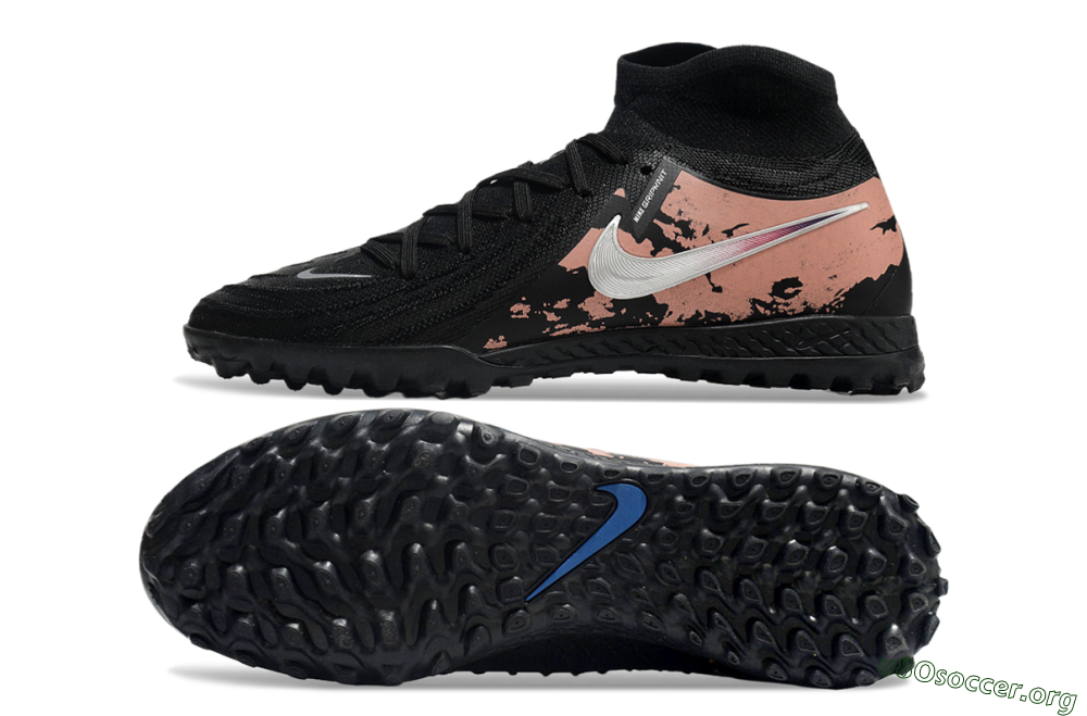 Nike Phantom Luna Elite TF Football Shoes - Black/White/Red 1