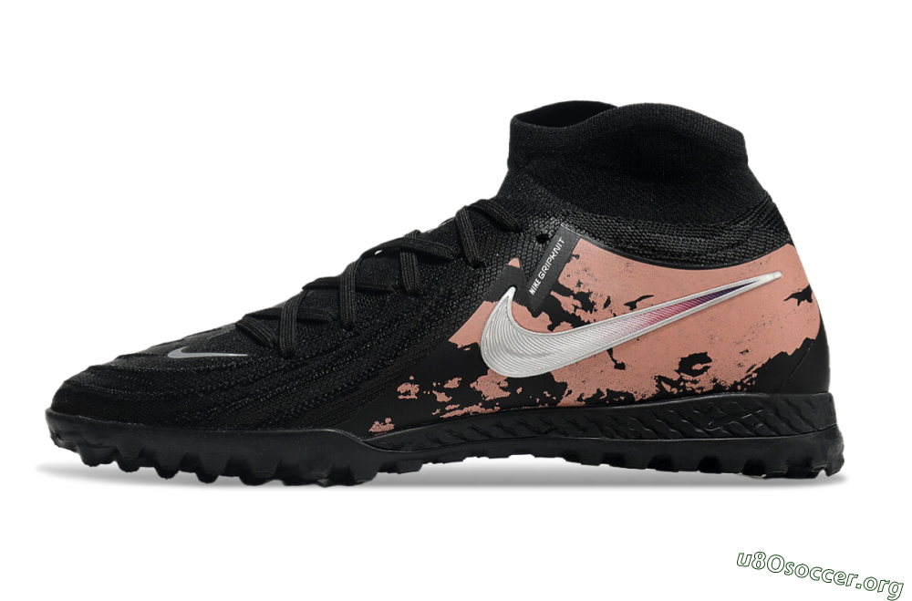 Nike Phantom Luna Elite TF Football Shoes - Black/White/Red 3