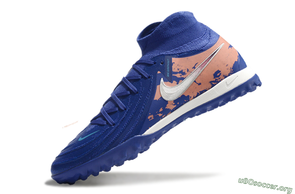 Nike Phantom Luna Elite TF Football Shoes - Blue/White/Red 5