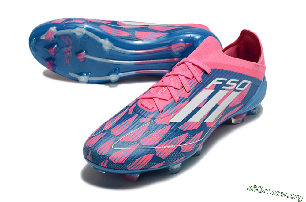 Adidas F50 Elite FG Football Boots - Blue/White/Red 0