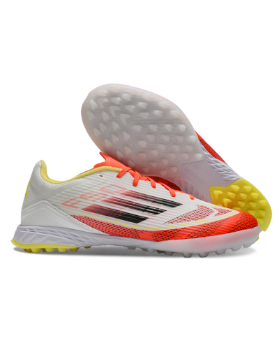 Adidas F50 Pro TF Football Shoes - Red/White/Yellow