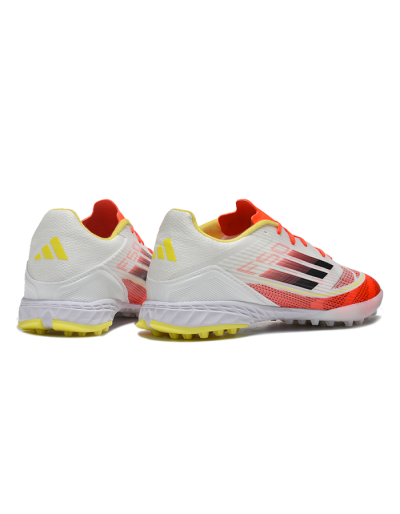 Adidas F50 Pro TF Football Shoes - Red/White/Yellow