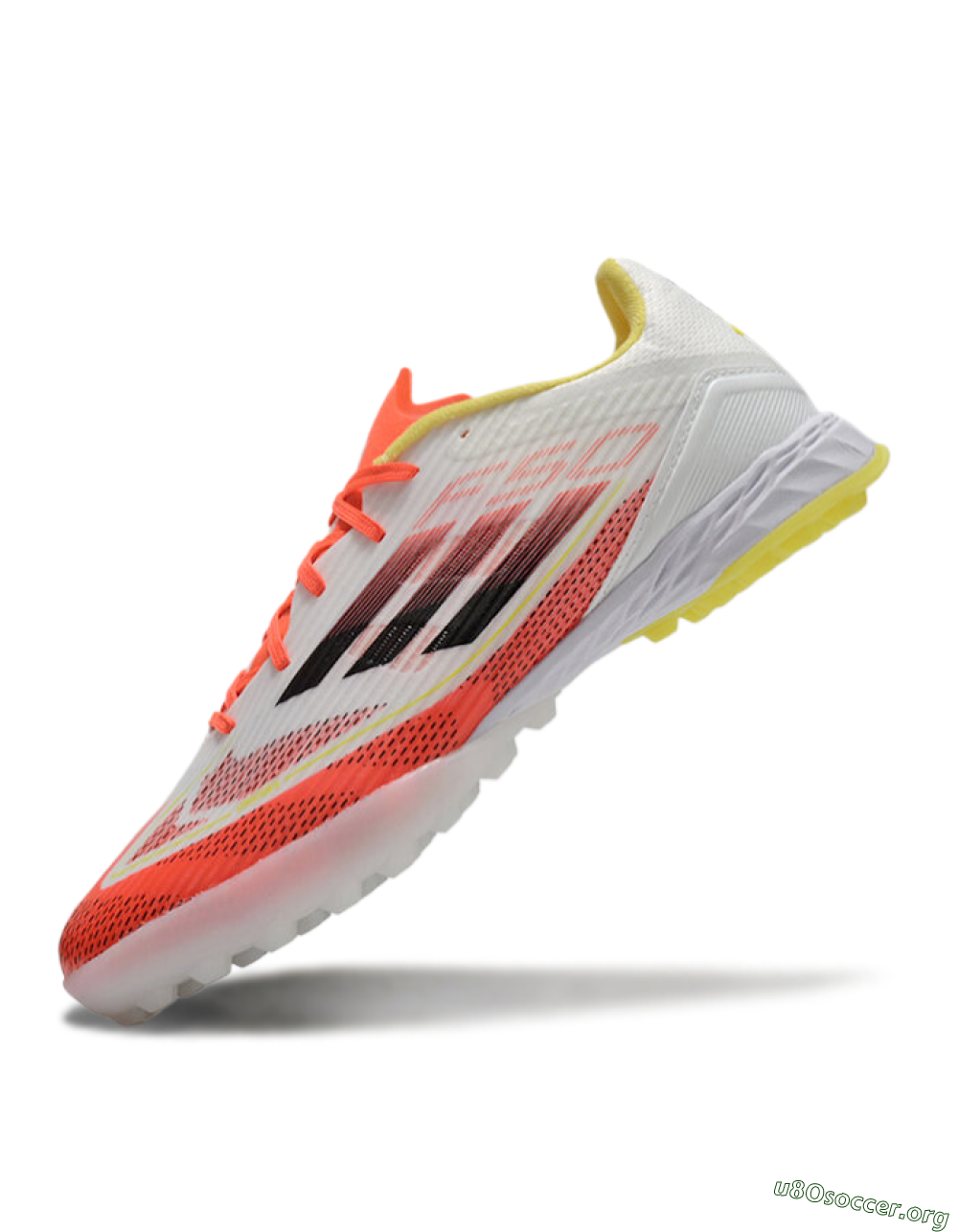 Adidas F50 Pro TF Football Shoes - Red/White/Yellow 5