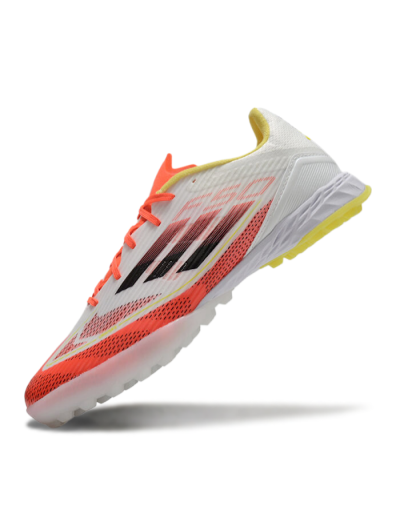Adidas F50 Pro TF Football Shoes - Red/White/Yellow
