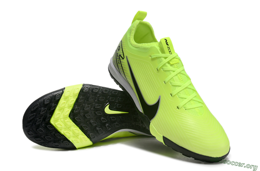 Nike Air Zoom Mercurial Vapor 16 Elite TF Football Shoes - Yellow/Black/White 4