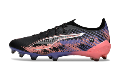 Puma Ultra Ultimate FG Football Boots - Black/White/Purple/Pink