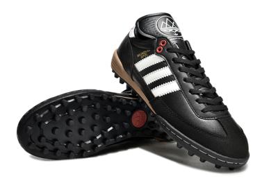 Adidas Mundial Team Astro TF Football Shoes - Black/White/Red