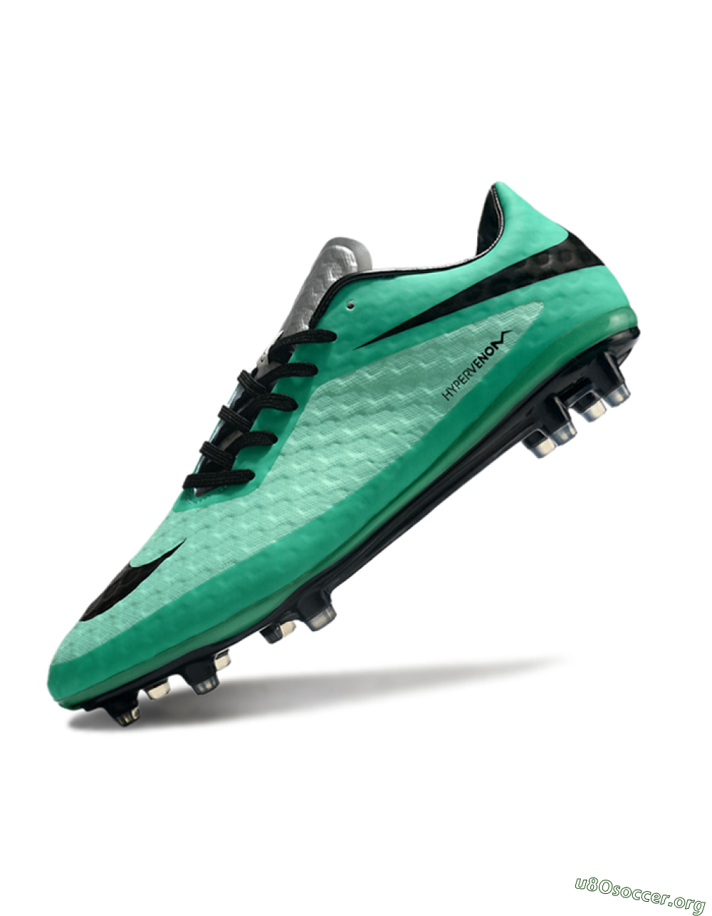 Nike Hypervenom Phantom FG Football Boots - Green/Black/Silver 5