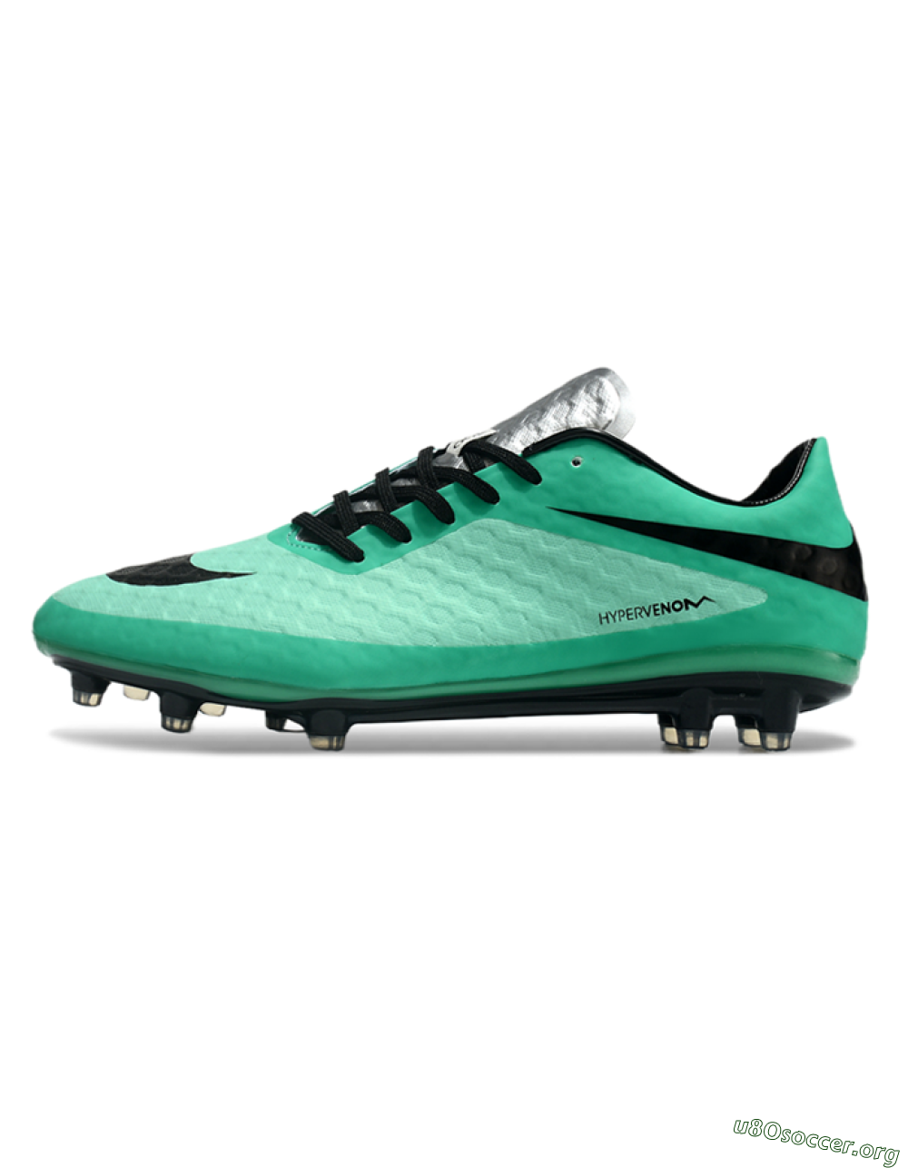 Nike Hypervenom Phantom FG Football Boots - Green/Black/Silver 3