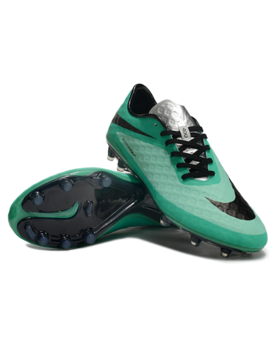 Nike Hypervenom Phantom FG Football Boots - Green/Black/Silver