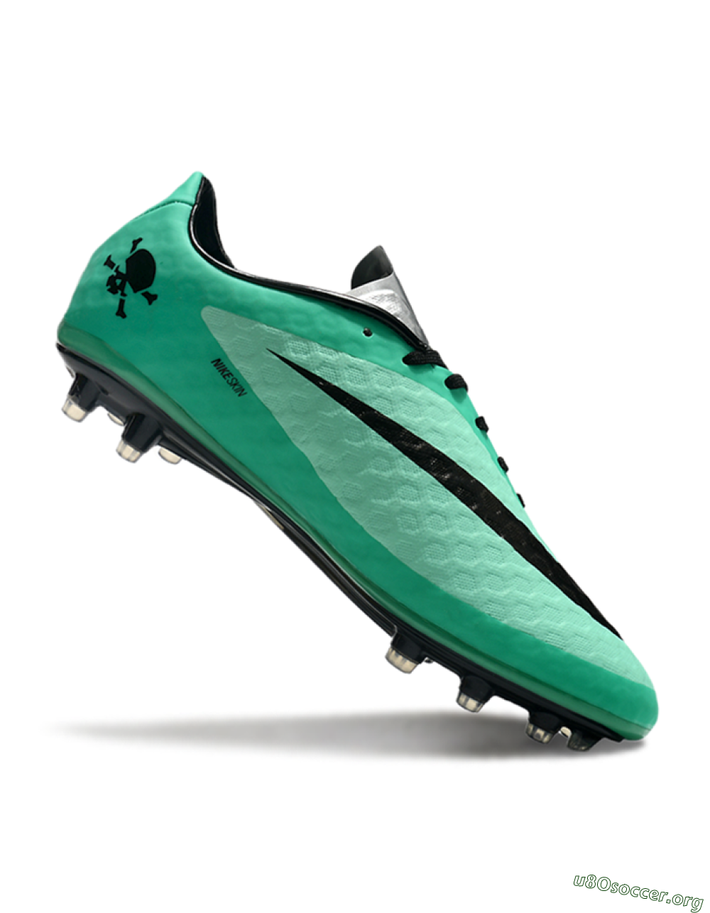 Nike Hypervenom Phantom FG Football Boots - Green/Black/Silver 4