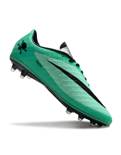 Nike Hypervenom Phantom FG Football Boots - Green/Black/Silver
