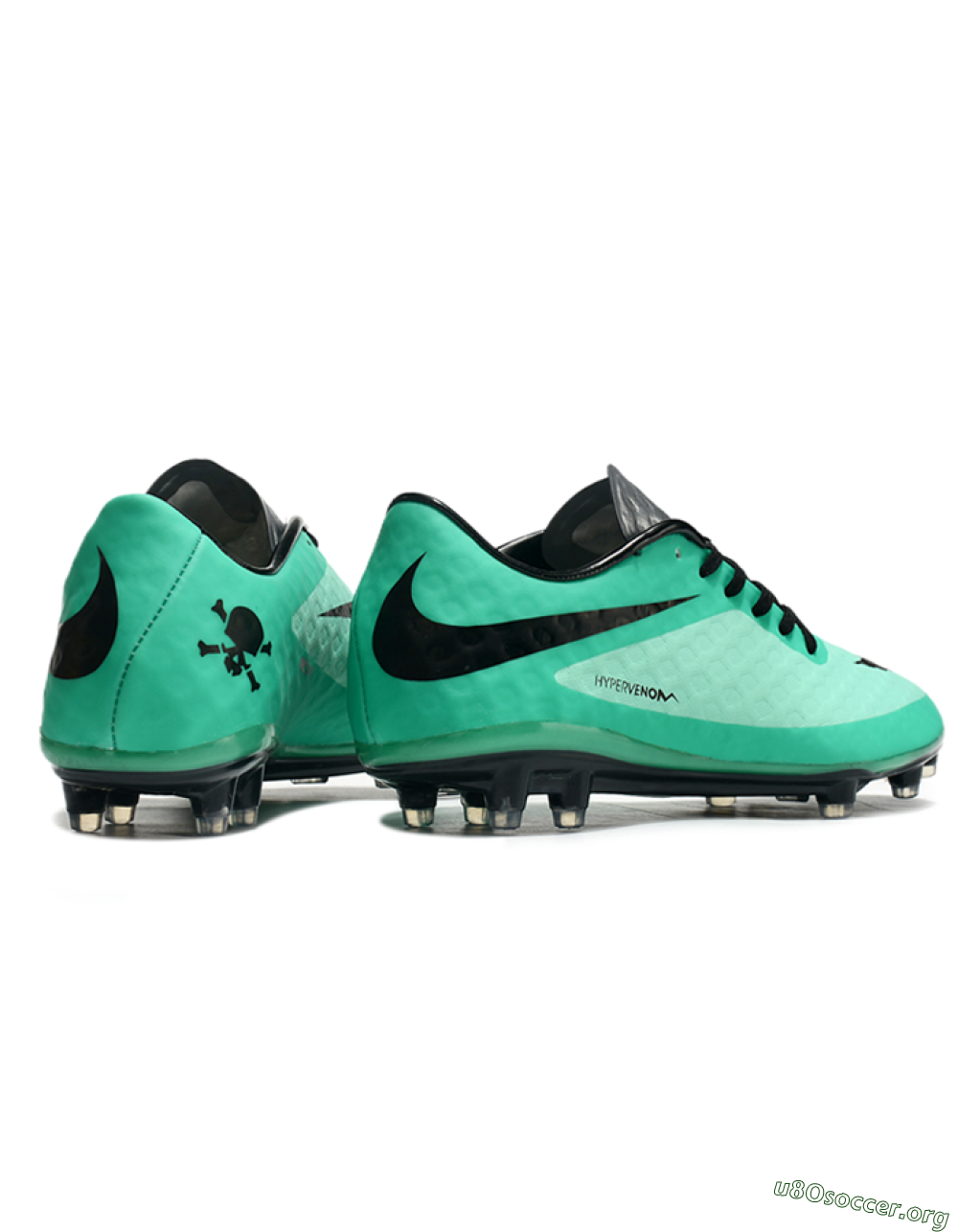 Nike Hypervenom Phantom FG Football Boots - Green/Black/Silver 6