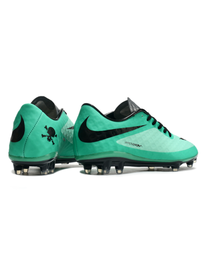 Nike Hypervenom Phantom FG Football Boots - Green/Black/Silver