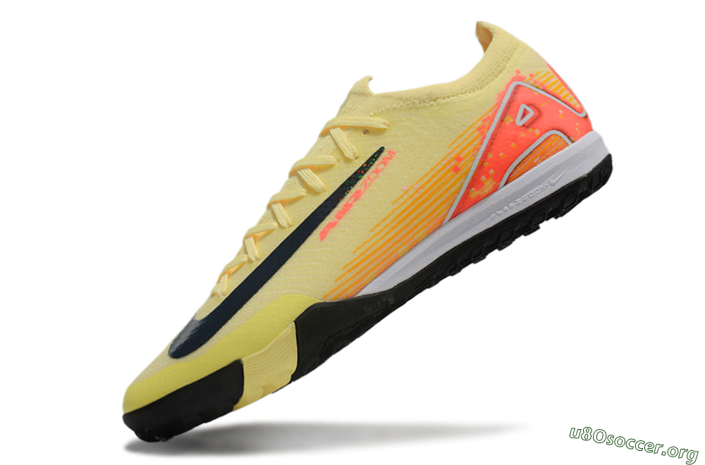 Nike Air Zoom Mercurial Vapor 16 Elite TF Football Shoes - Yellow/Black/Red 5