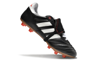 Adidas Mundial Team Astro TF Football Shoes - Black/White/Red