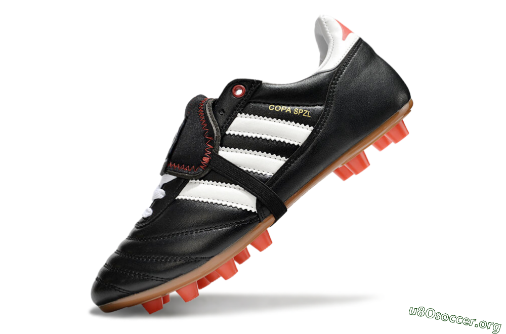 Adidas Mundial Team Astro TF Football Shoes - Black/White/Red 5