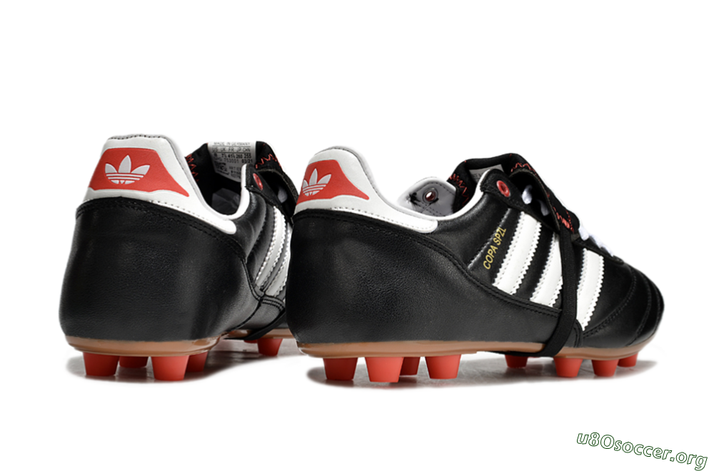 Adidas Mundial Team Astro TF Football Shoes - Black/White/Red 6