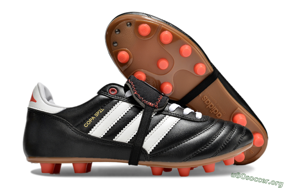 Adidas Mundial Team Astro TF Football Shoes - Black/White/Red 2