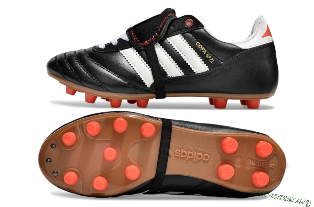 Adidas Mundial Team Astro TF Football Shoes - Black/White/Red 1