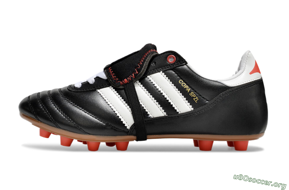 Adidas Mundial Team Astro TF Football Shoes - Black/White/Red 3