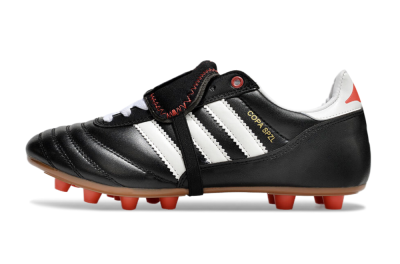 Adidas Mundial Team Astro TF Football Shoes - Black/White/Red