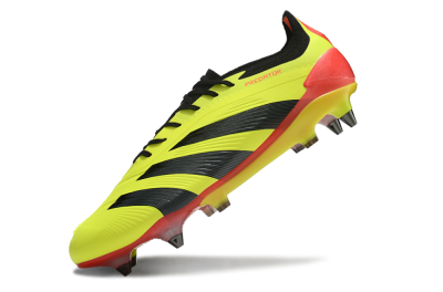 Adidas Predator 24 Elite SG Football Boots - Yellow/Black/Red