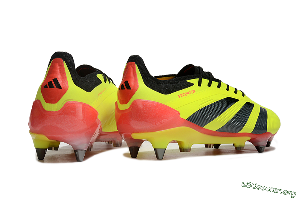Adidas Predator 24 Elite SG Football Boots - Yellow/Black/Red 6