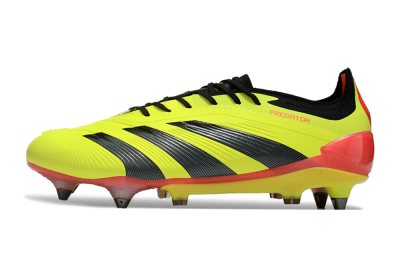 Adidas Predator 24 Elite SG Football Boots - Yellow/Black/Red